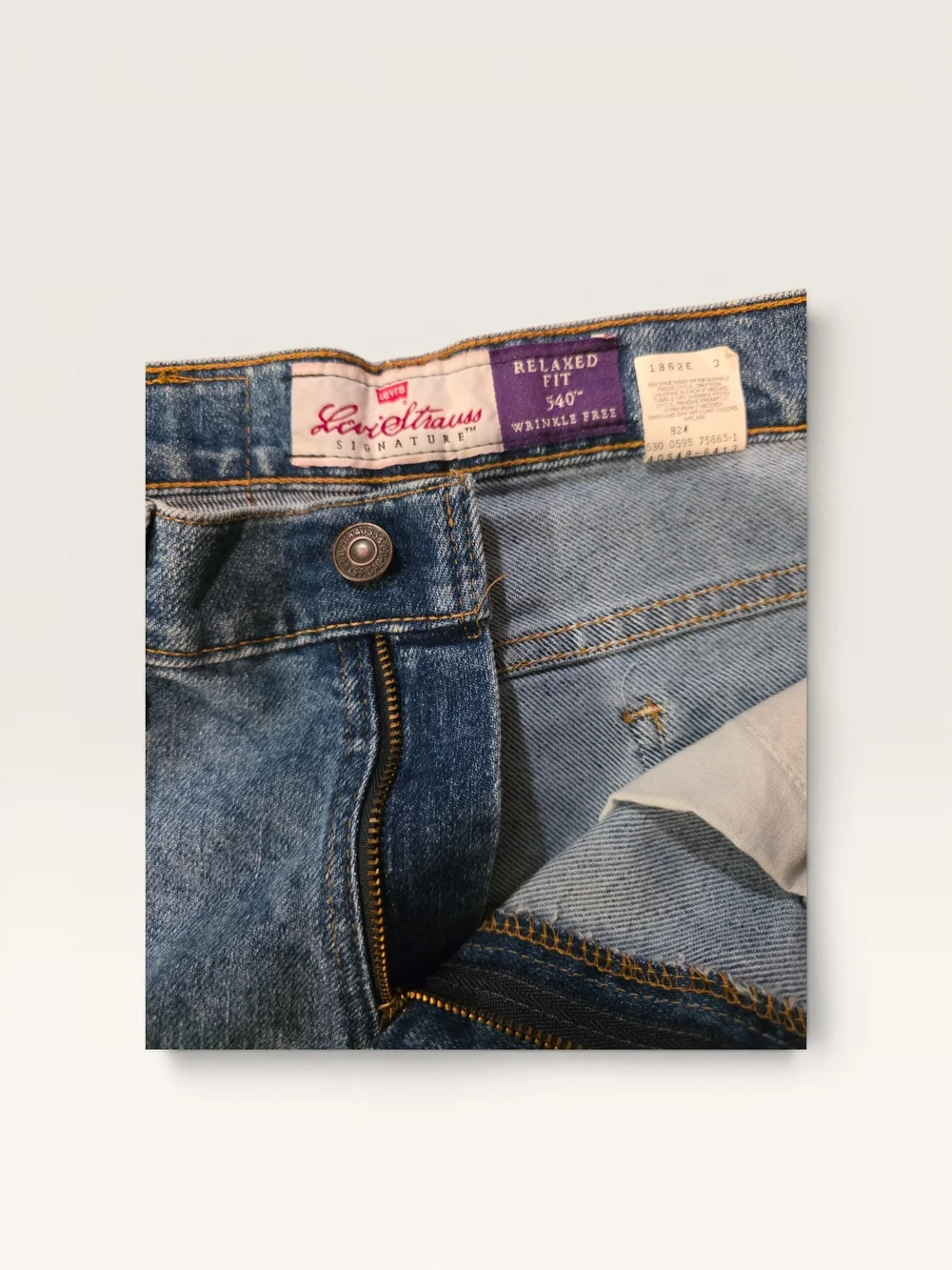 Levi’s Men’s Vintage Levi'sRelaxed Fit Jeans 34x34Medium Blue Wash Straight Leg